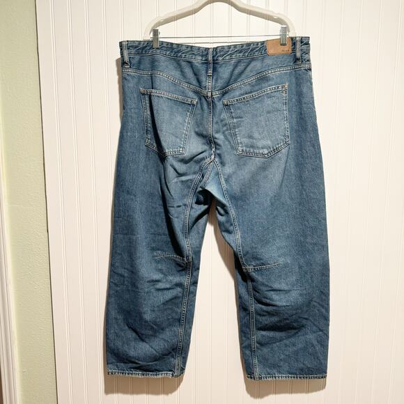 Madewell The Darted Barrel Leg Jean Size 33 - Picture 6 of 8